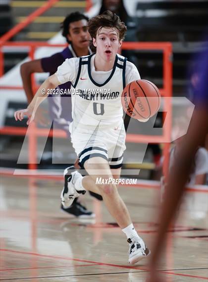 Thumbnail 3 in Brentwood School vs St. Anthony (Beverly Hills Tournament) photogallery.