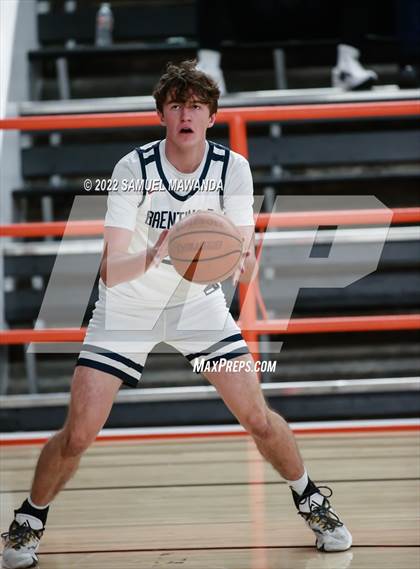 Thumbnail 2 in Brentwood School vs St. Anthony (Beverly Hills Tournament) photogallery.