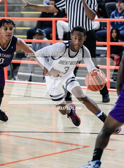 Thumbnail 3 in Brentwood School vs St. Anthony (Beverly Hills Tournament) photogallery.