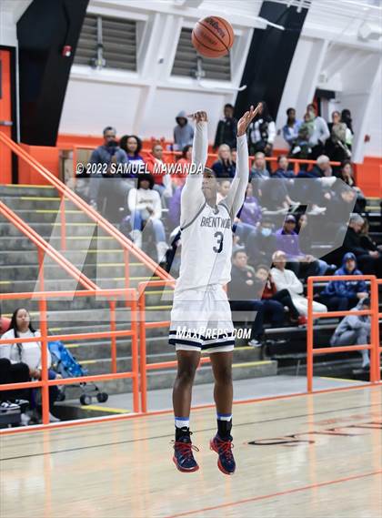 Thumbnail 1 in Brentwood School vs St. Anthony (Beverly Hills Tournament) photogallery.