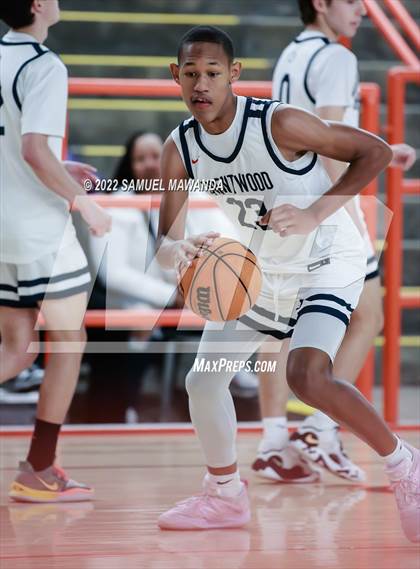Thumbnail 3 in Brentwood School vs St. Anthony (Beverly Hills Tournament) photogallery.