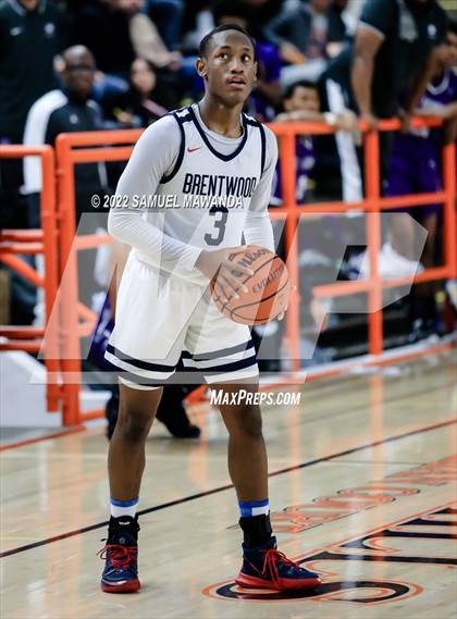 Thumbnail 3 in Brentwood School vs St. Anthony (Beverly Hills Tournament) photogallery.