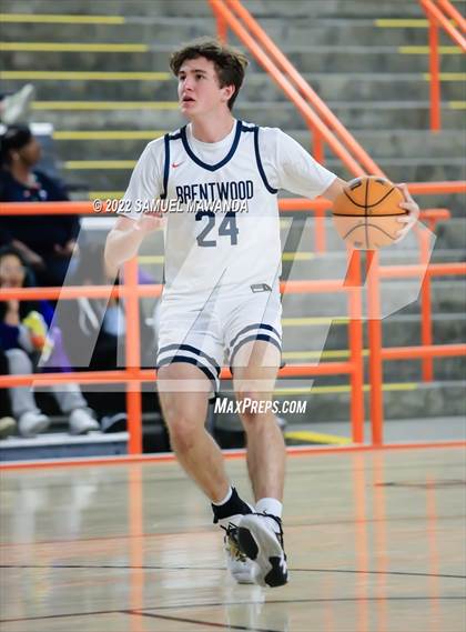 Thumbnail 3 in Brentwood School vs St. Anthony (Beverly Hills Tournament) photogallery.