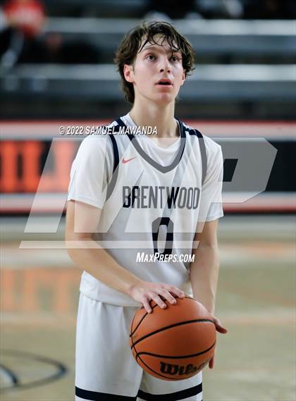 Thumbnail 1 in Brentwood School vs St. Anthony (Beverly Hills Tournament) photogallery.
