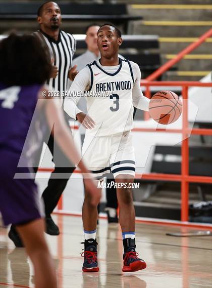 Thumbnail 2 in Brentwood School vs St. Anthony (Beverly Hills Tournament) photogallery.