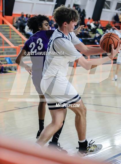 Thumbnail 3 in Brentwood School vs St. Anthony (Beverly Hills Tournament) photogallery.