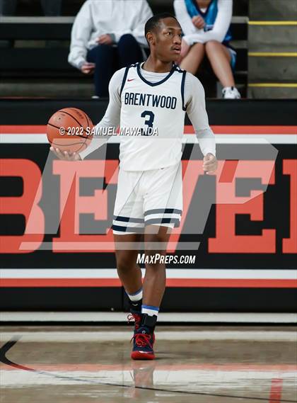 Thumbnail 2 in Brentwood School vs St. Anthony (Beverly Hills Tournament) photogallery.