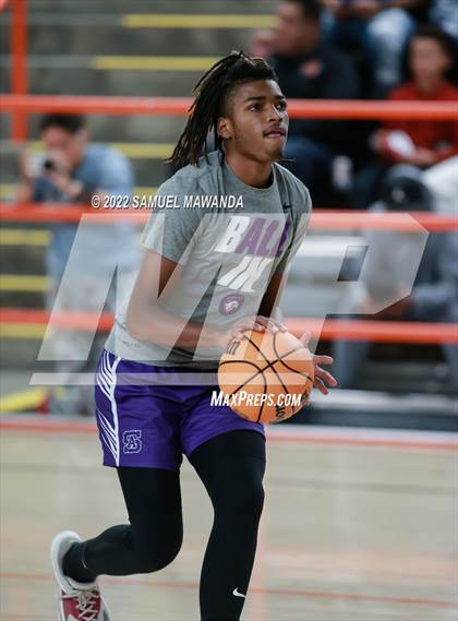 Thumbnail 1 in Brentwood School vs St. Anthony (Beverly Hills Tournament) photogallery.