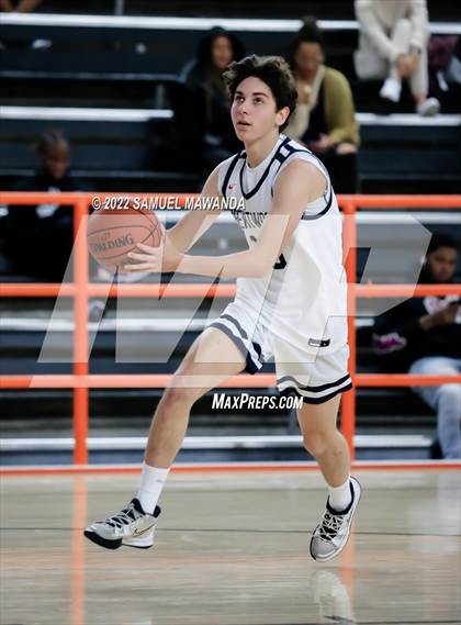 Thumbnail 3 in Brentwood School vs St. Anthony (Beverly Hills Tournament) photogallery.