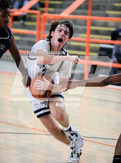 Thumbnail 2 in Brentwood School vs St. Anthony (Beverly Hills Tournament) photogallery.