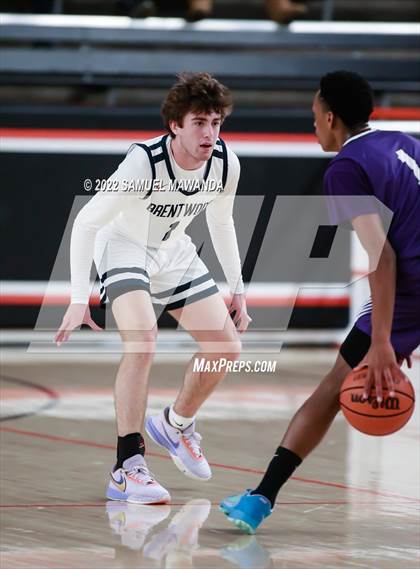 Thumbnail 3 in Brentwood School vs St. Anthony (Beverly Hills Tournament) photogallery.