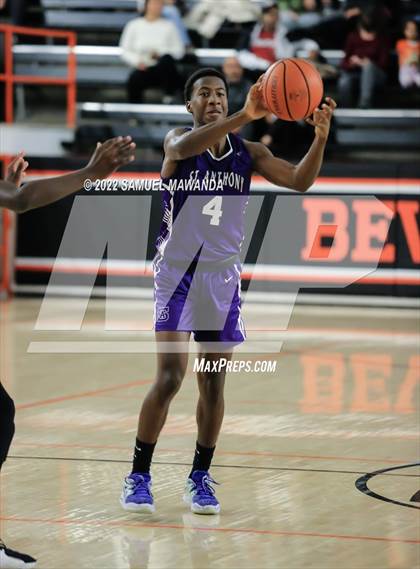 Thumbnail 2 in Brentwood School vs St. Anthony (Beverly Hills Tournament) photogallery.
