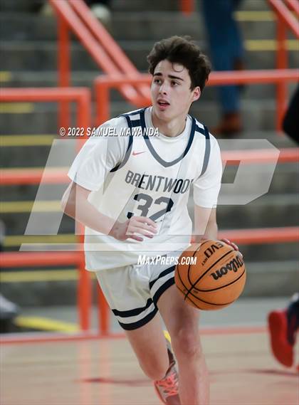 Thumbnail 1 in Brentwood School vs St. Anthony (Beverly Hills Tournament) photogallery.