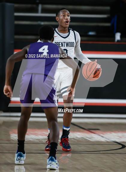 Thumbnail 3 in Brentwood School vs St. Anthony (Beverly Hills Tournament) photogallery.