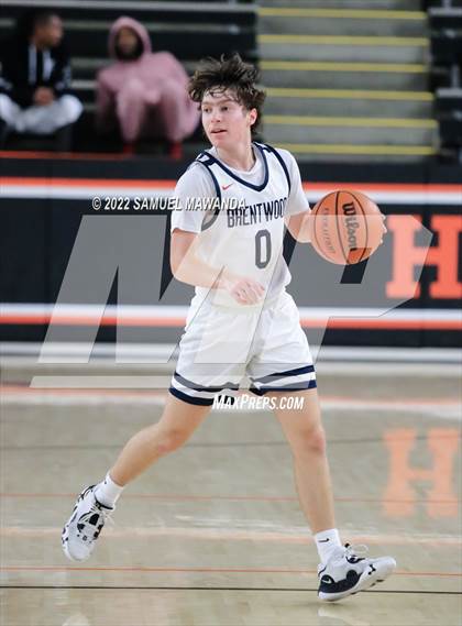 Thumbnail 3 in Brentwood School vs St. Anthony (Beverly Hills Tournament) photogallery.