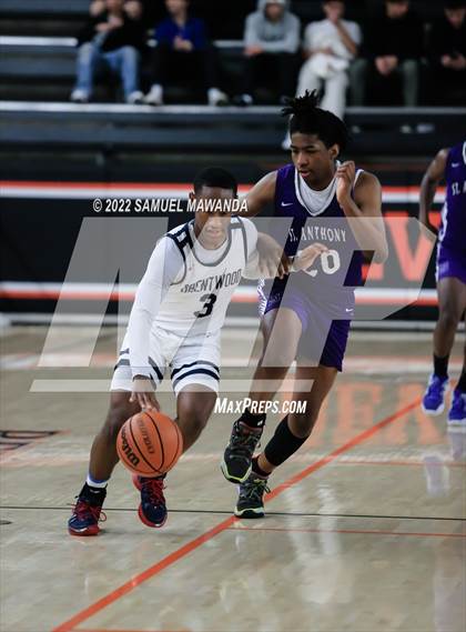 Thumbnail 3 in Brentwood School vs St. Anthony (Beverly Hills Tournament) photogallery.