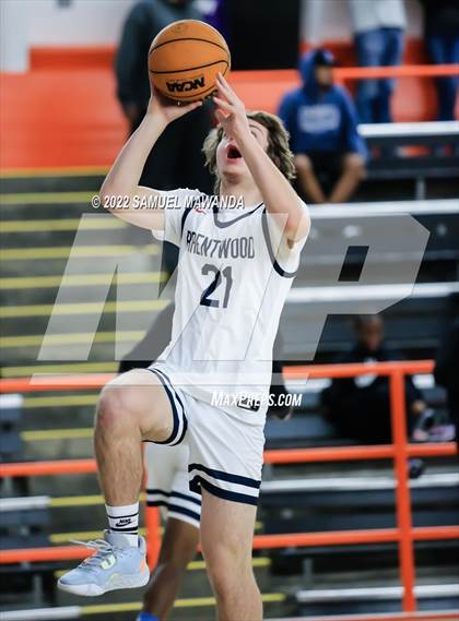 Thumbnail 2 in Brentwood School vs St. Anthony (Beverly Hills Tournament) photogallery.