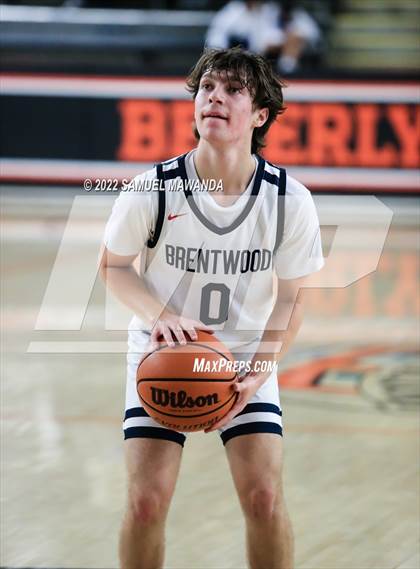 Thumbnail 2 in Brentwood School vs St. Anthony (Beverly Hills Tournament) photogallery.