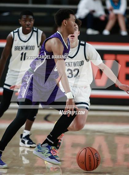 Thumbnail 2 in Brentwood School vs St. Anthony (Beverly Hills Tournament) photogallery.