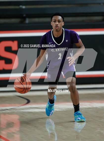 Thumbnail 1 in Brentwood School vs St. Anthony (Beverly Hills Tournament) photogallery.