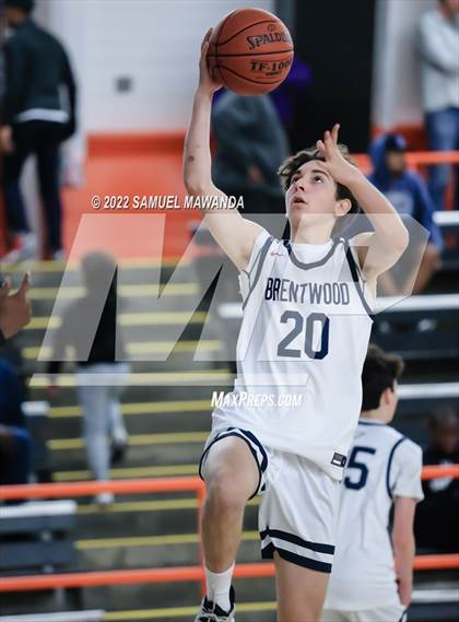 Thumbnail 2 in Brentwood School vs St. Anthony (Beverly Hills Tournament) photogallery.