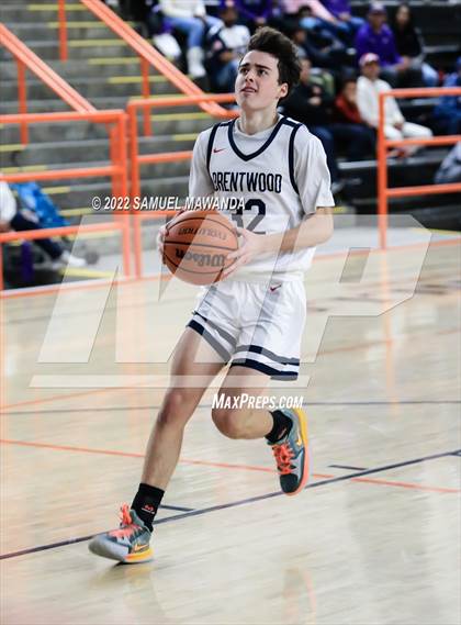 Thumbnail 3 in Brentwood School vs St. Anthony (Beverly Hills Tournament) photogallery.