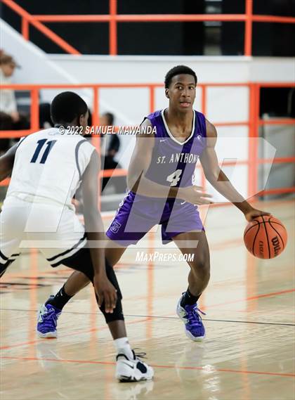 Thumbnail 1 in Brentwood School vs St. Anthony (Beverly Hills Tournament) photogallery.