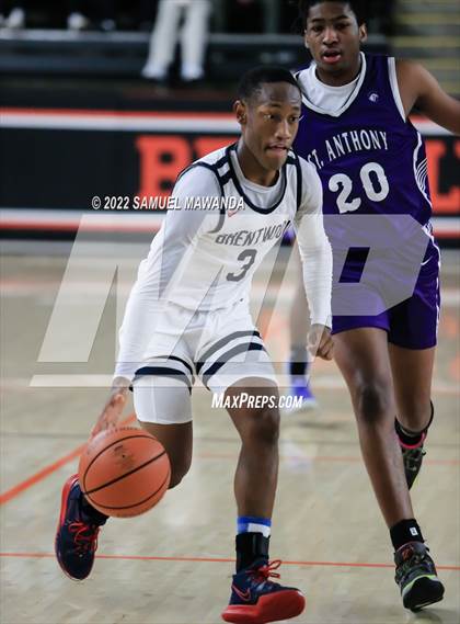 Thumbnail 2 in Brentwood School vs St. Anthony (Beverly Hills Tournament) photogallery.