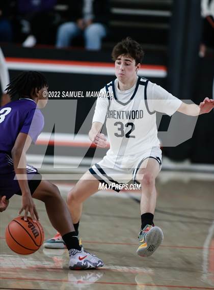 Thumbnail 2 in Brentwood School vs St. Anthony (Beverly Hills Tournament) photogallery.