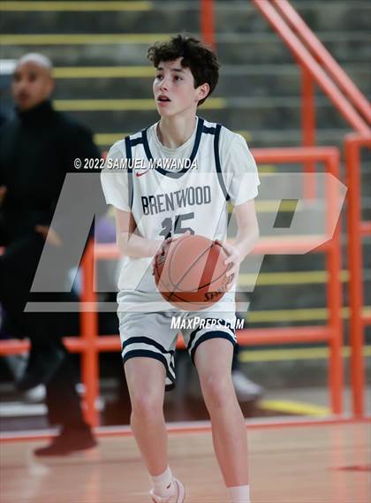 Thumbnail 3 in Brentwood School vs St. Anthony (Beverly Hills Tournament) photogallery.