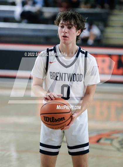 Thumbnail 3 in Brentwood School vs St. Anthony (Beverly Hills Tournament) photogallery.