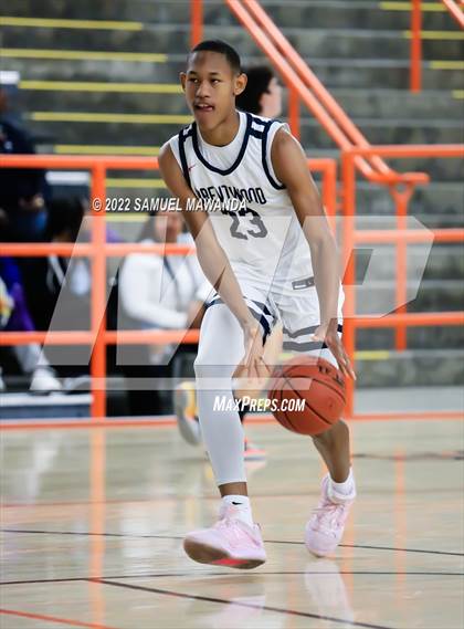 Thumbnail 3 in Brentwood School vs St. Anthony (Beverly Hills Tournament) photogallery.