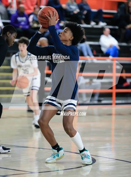 Thumbnail 1 in Brentwood School vs St. Anthony (Beverly Hills Tournament) photogallery.