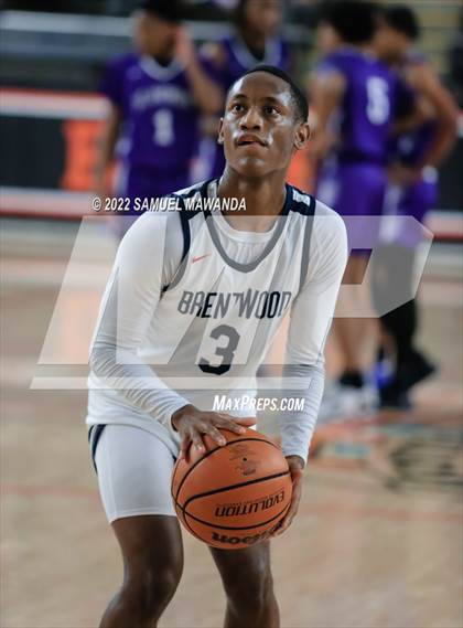 Thumbnail 3 in Brentwood School vs St. Anthony (Beverly Hills Tournament) photogallery.