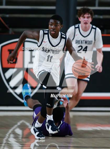 Thumbnail 2 in Brentwood School vs St. Anthony (Beverly Hills Tournament) photogallery.