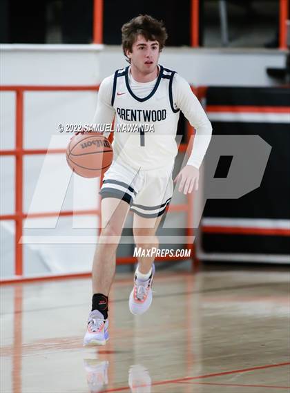 Thumbnail 3 in Brentwood School vs St. Anthony (Beverly Hills Tournament) photogallery.