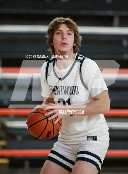 Thumbnail 1 in Brentwood School vs St. Anthony (Beverly Hills Tournament) photogallery.