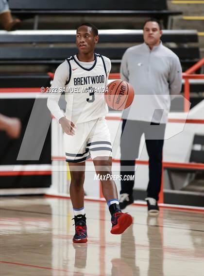 Thumbnail 1 in Brentwood School vs St. Anthony (Beverly Hills Tournament) photogallery.