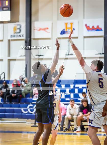 Thumbnail 3 in Mahopac vs Poughkeepsie (Officials vs Cancer Tournament) photogallery.