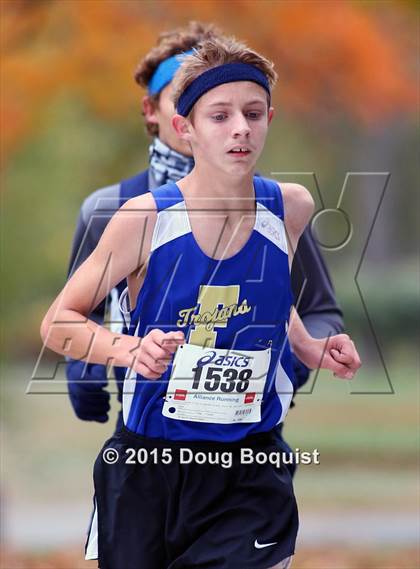 Thumbnail 1 in JV: TRAC Cross Country Meet photogallery.