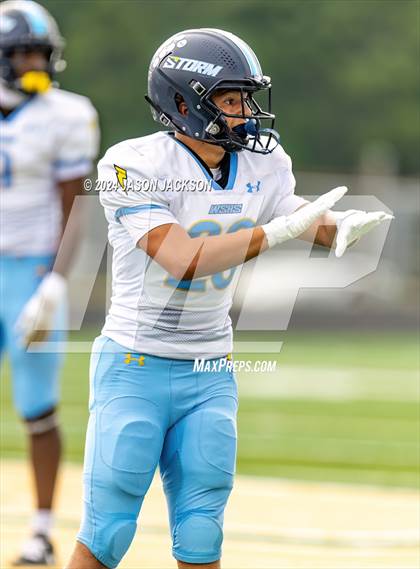 Thumbnail 2 in Union Pines vs Willow Spring (Moore County Kick-off Classic) photogallery.