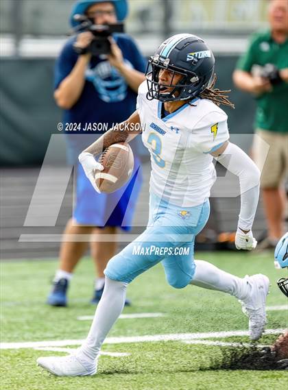 Thumbnail 3 in Union Pines vs Willow Spring (Moore County Kick-off Classic) photogallery.