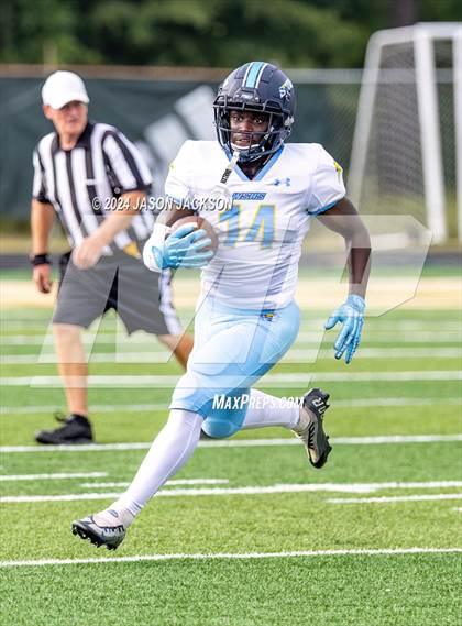 Thumbnail 3 in Union Pines vs Willow Spring (Moore County Kick-off Classic) photogallery.