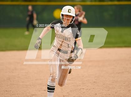 Thumbnail 1 in Cowan vs. Wes-Del (Delaware County Tournament Final)  photogallery.