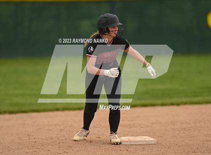 Thumbnail 2 in Cowan vs. Wes-Del (Delaware County Tournament Final)  photogallery.