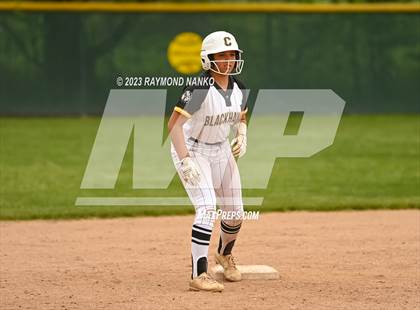 Thumbnail 2 in Cowan vs. Wes-Del (Delaware County Tournament Final)  photogallery.