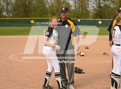 Thumbnail 1 in Cowan vs. Wes-Del (Delaware County Tournament Final)  photogallery.