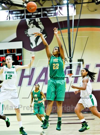 Thumbnail 1 in St. Mary's vs. Long Beach Poly (Nike Tournament of Champions) photogallery.