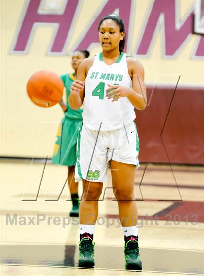 Thumbnail 2 in St. Mary's vs. Long Beach Poly (Nike Tournament of Champions) photogallery.