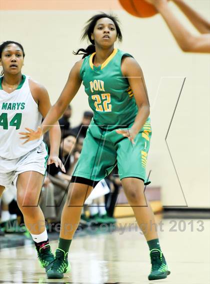 Thumbnail 2 in St. Mary's vs. Long Beach Poly (Nike Tournament of Champions) photogallery.